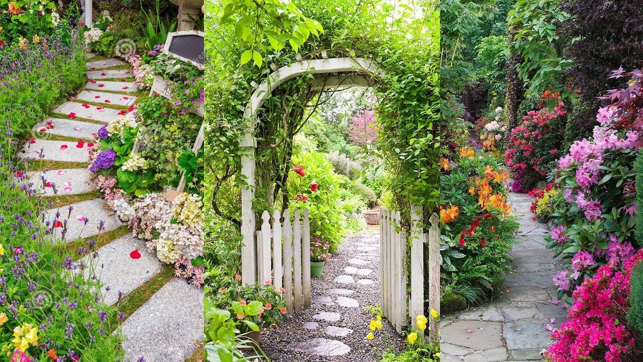 38 Design Ideas for Beautiful Garden Paths - Beautiful House | DIY Gardening