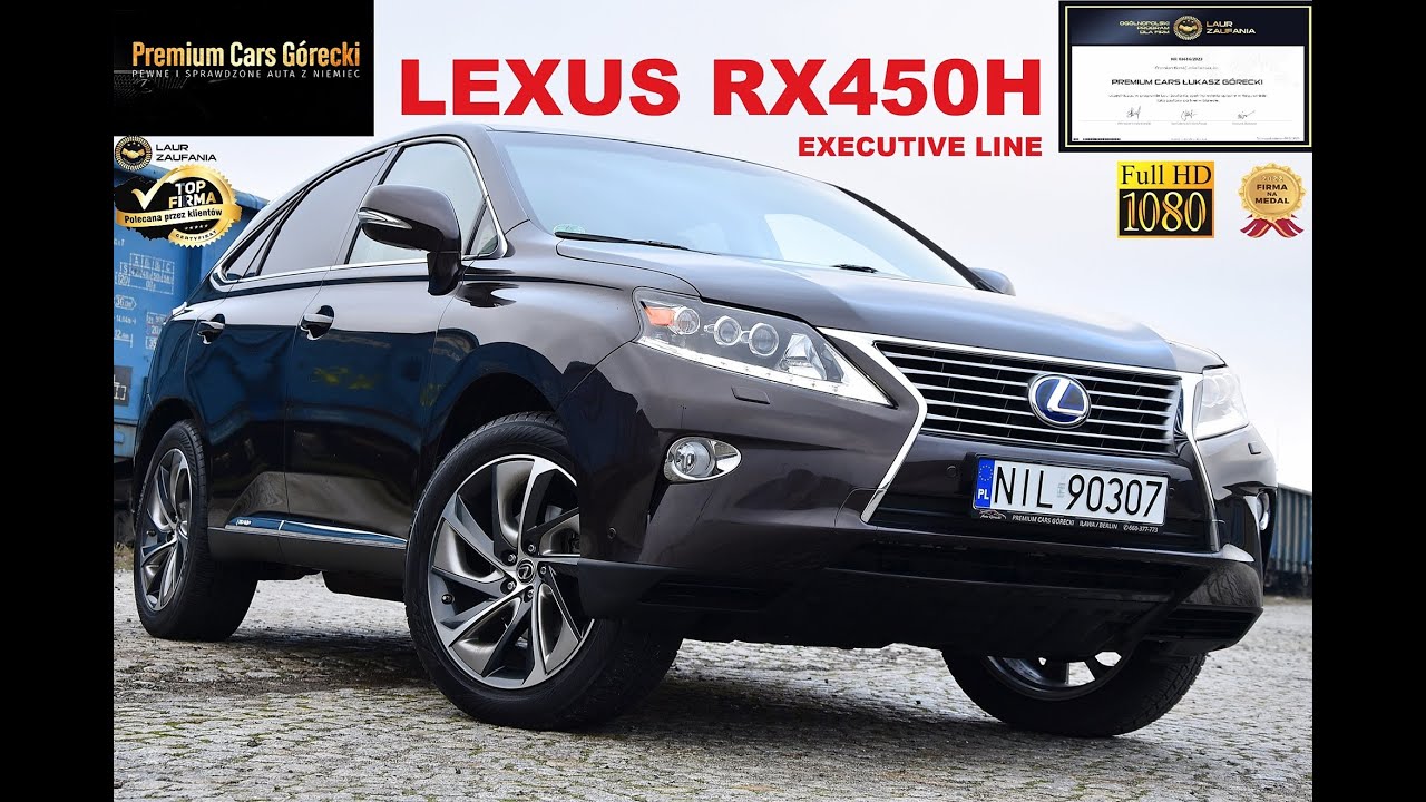 PREZENTACJA #premiumcarsgorecki LEXUS RX450h 2013 EXECUTIVE LINE