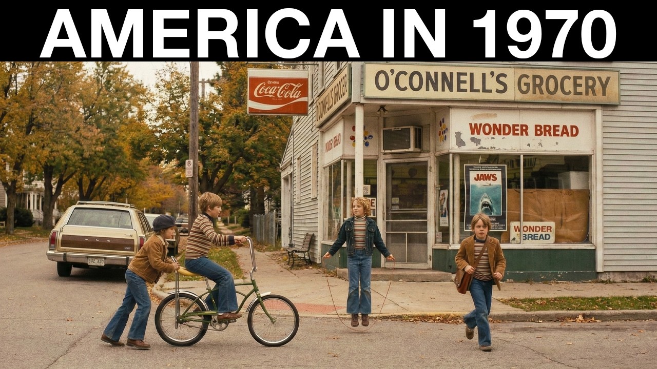 when life was simple in 1970 america.