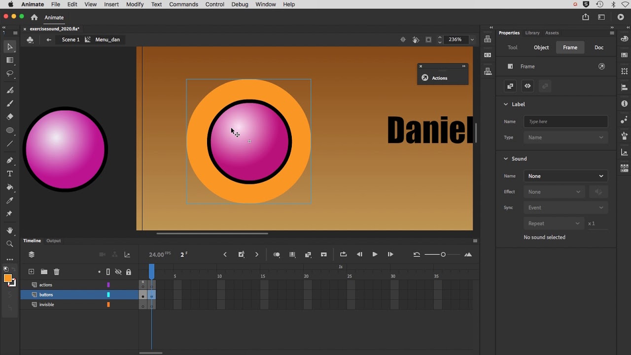 Animate Sound Exercise - Part 2