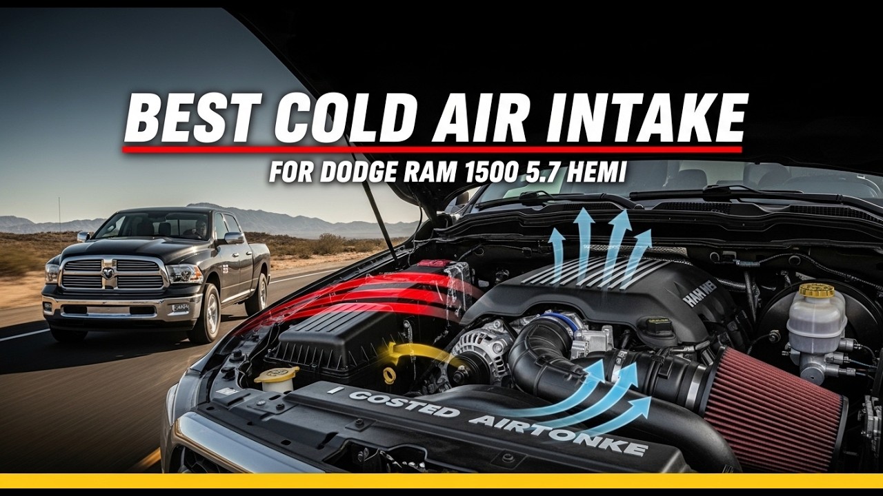 ✅ TOP 5 Best Cold Air Intake for Dodge Ram 1500 5.7 HEMI In 2026