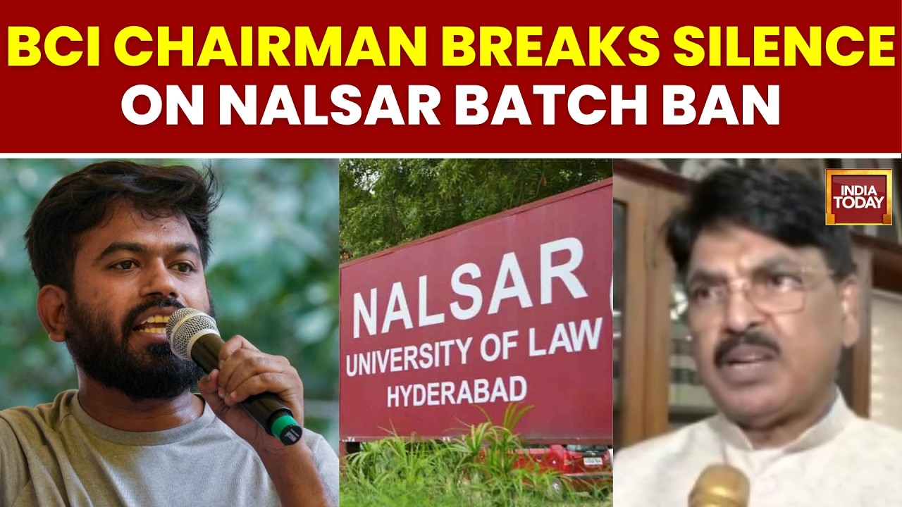 NALSAR Convocation Row: BCI Chief Says Students' Rights Are Paramount, Compares to CJP | India Today