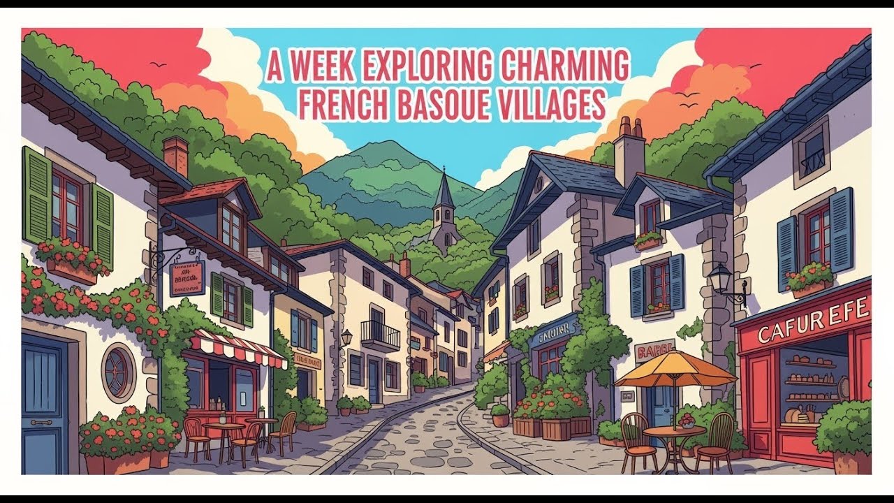 Come and explore the village of Urrugne, in South Western France