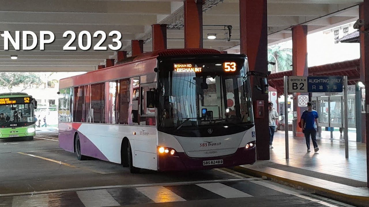 NDP SPECIAL! Singapore National day 2023 theme song with buses [Shine Your Light]