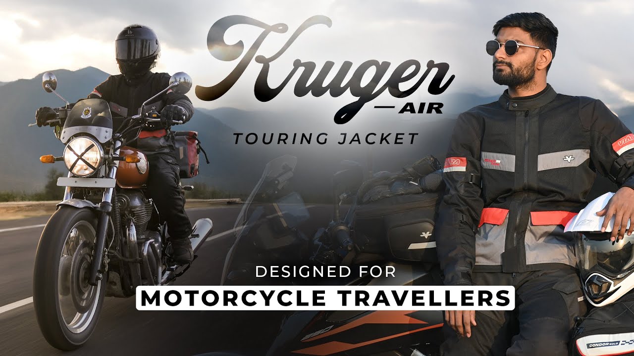 Kruger Air Touring Jacket | Ultimate Protection for Tropical Touring #viaterra #ridingjackets