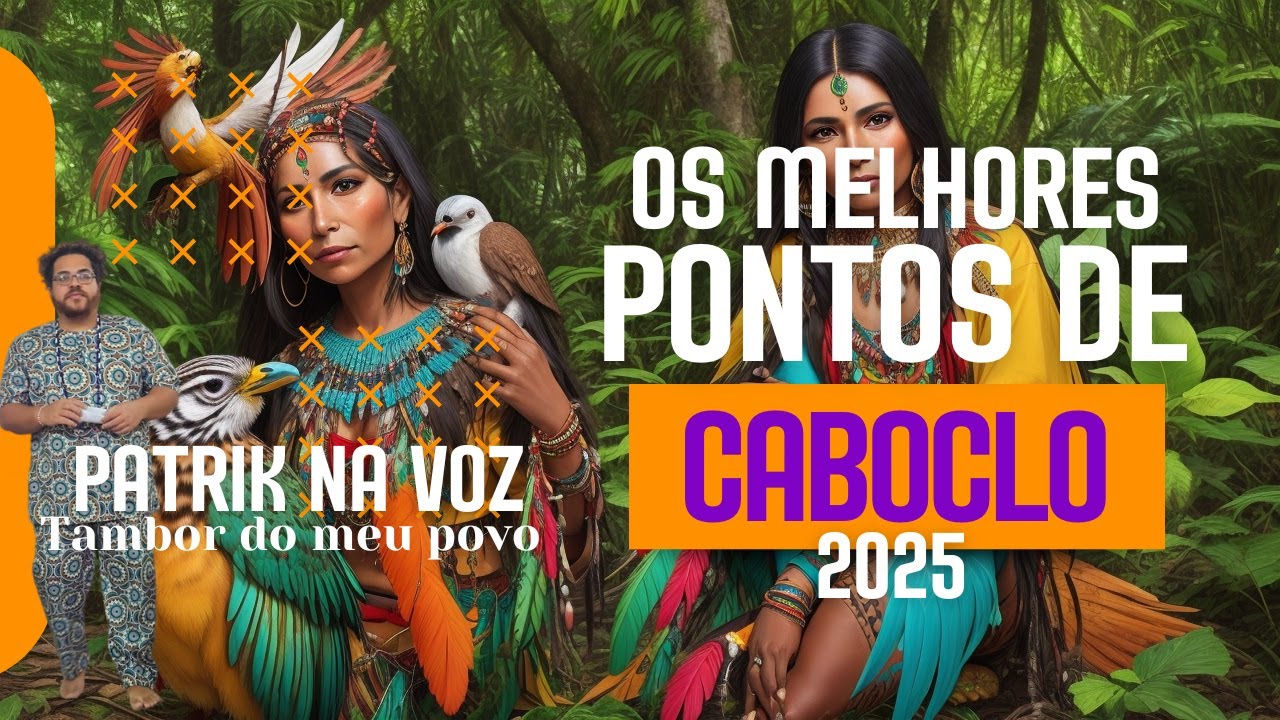 Lindos pontos de caboclos chamada e subida #caboclo #patriknavoz