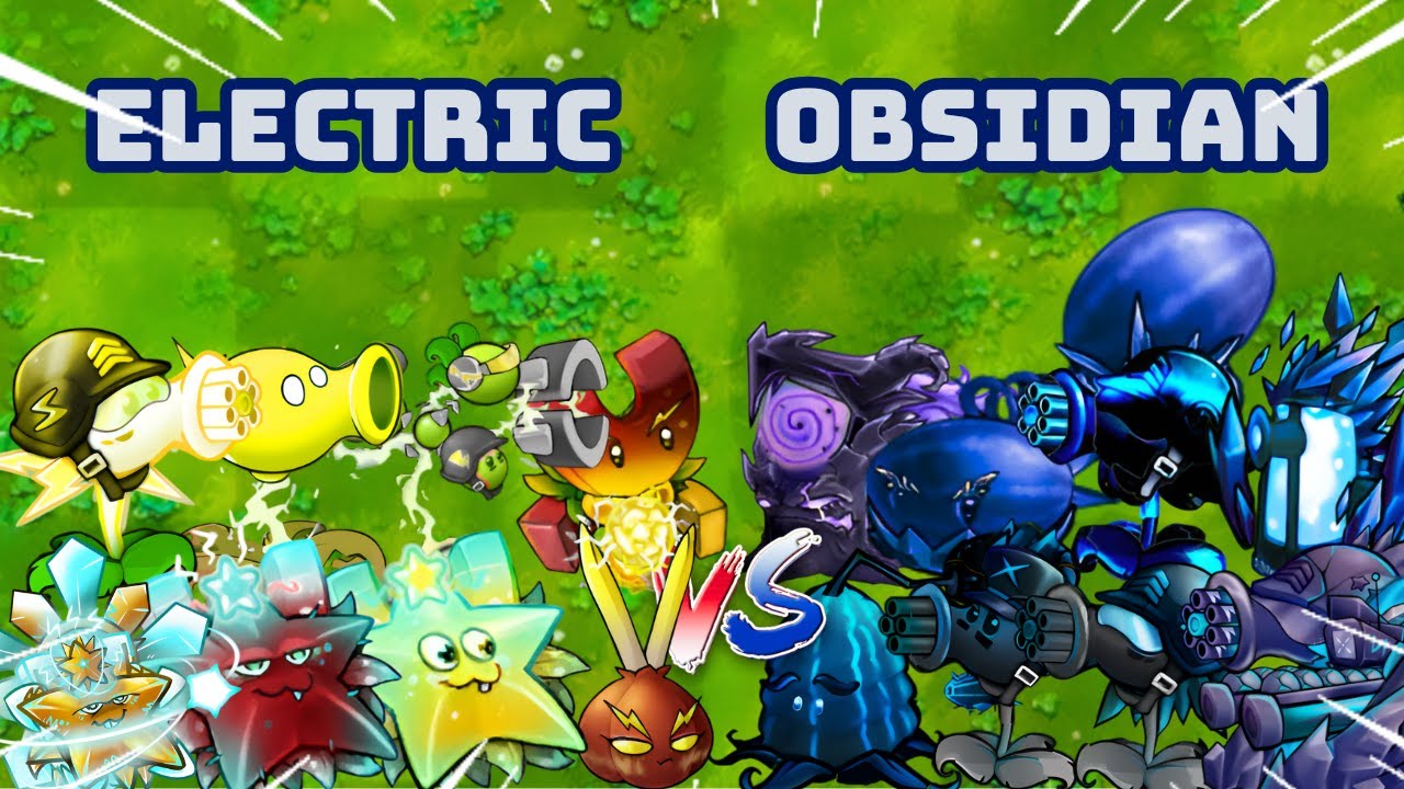 PvZ1 Fusion 3.2 Challenges!!! Team ELECTRIC vs Team OBSIDIAN | Who Will Win???