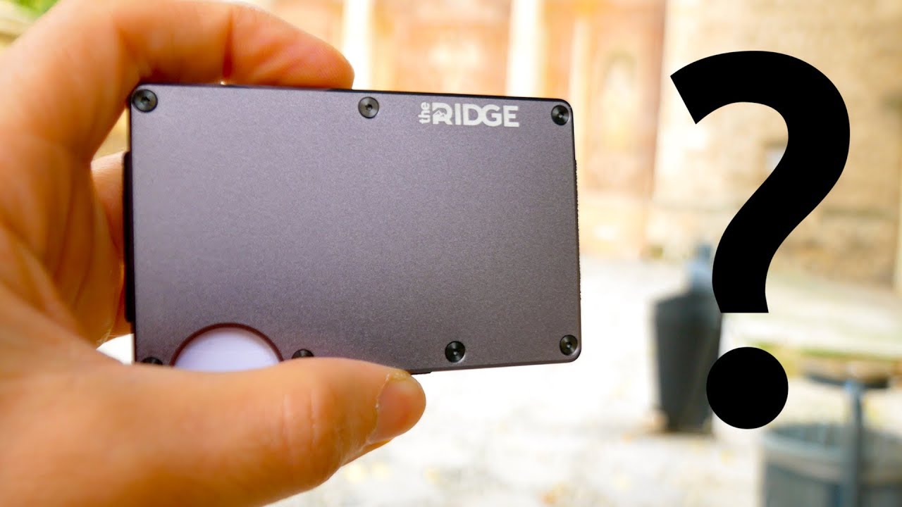 Is This Titanium Wallet Worth $100? The Ridge Review!