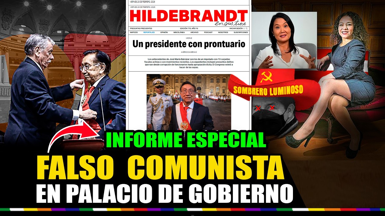🚨“FALSO COMUNISTA”: BALCÁZAR FUE PIEZA CLAVE del PACTO en CAPTURA DEL TC, LA DEFENSORÍA Y LA JNJ
