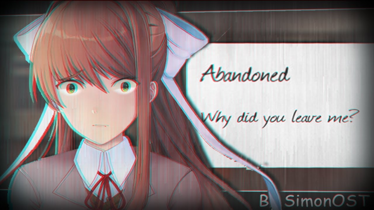 Broken Heart || Abandoned but Monika Sing It || FNF COVER