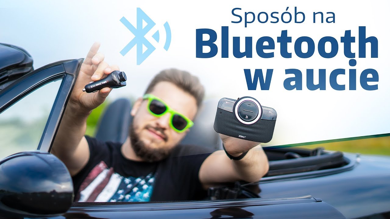 Bluetooth w starszym aucie - Xblitz X300 Pro i X1000