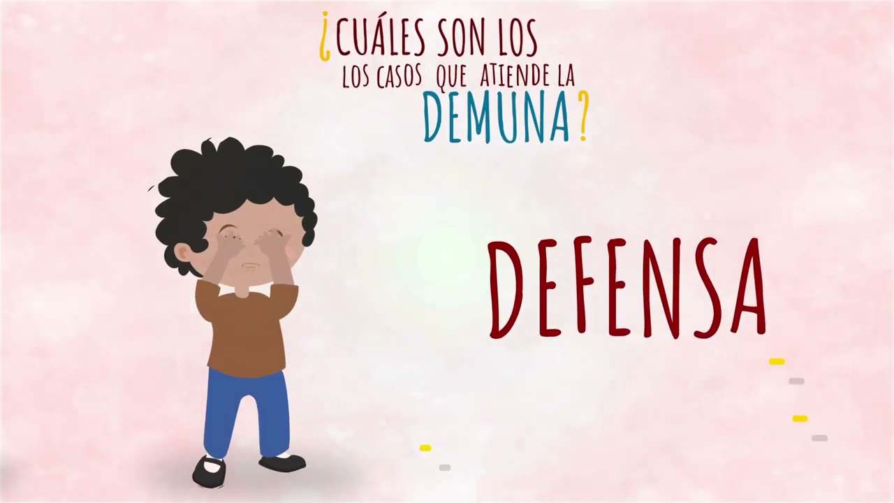 DEMUNA. Defensoría Municipal del Niño, Niña y Adolescente