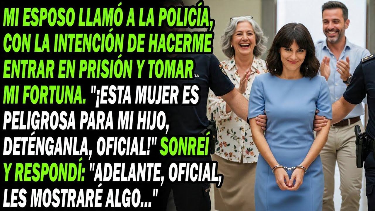 ¡Atrápenla! 😈🚔, Gritó Esposo Llamando Policía. No Sabía Que Tenía Un Plan Para Él
