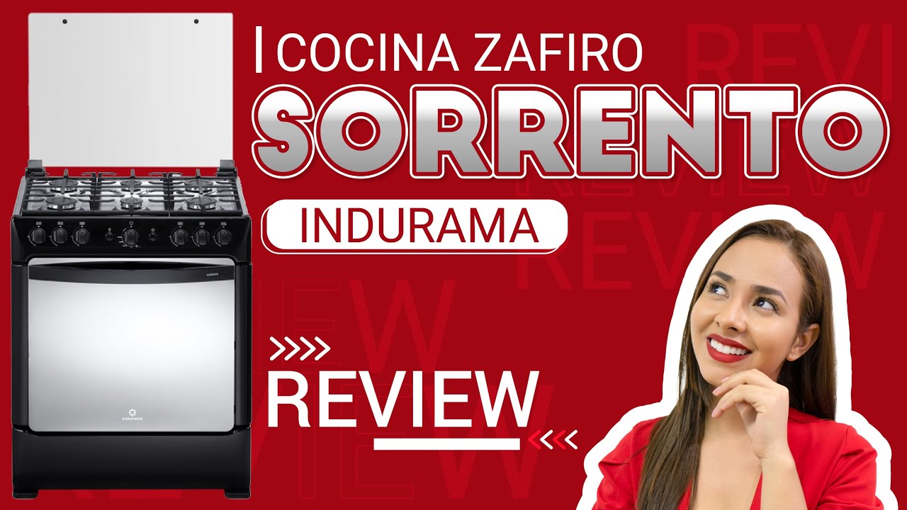 🔥 Cocina SORRENTO ZAFIRO Indurama | REVIEW Y CARACTERÍSTICAS | Gran Hogar
