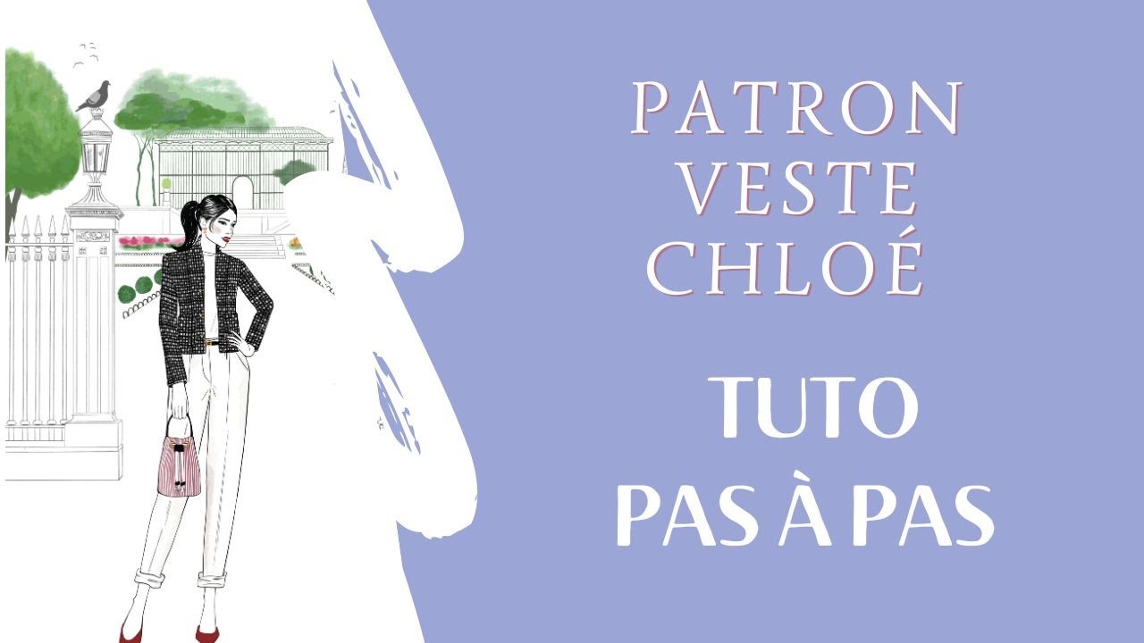 Pas à pas du patron de couture de la veste Chloé