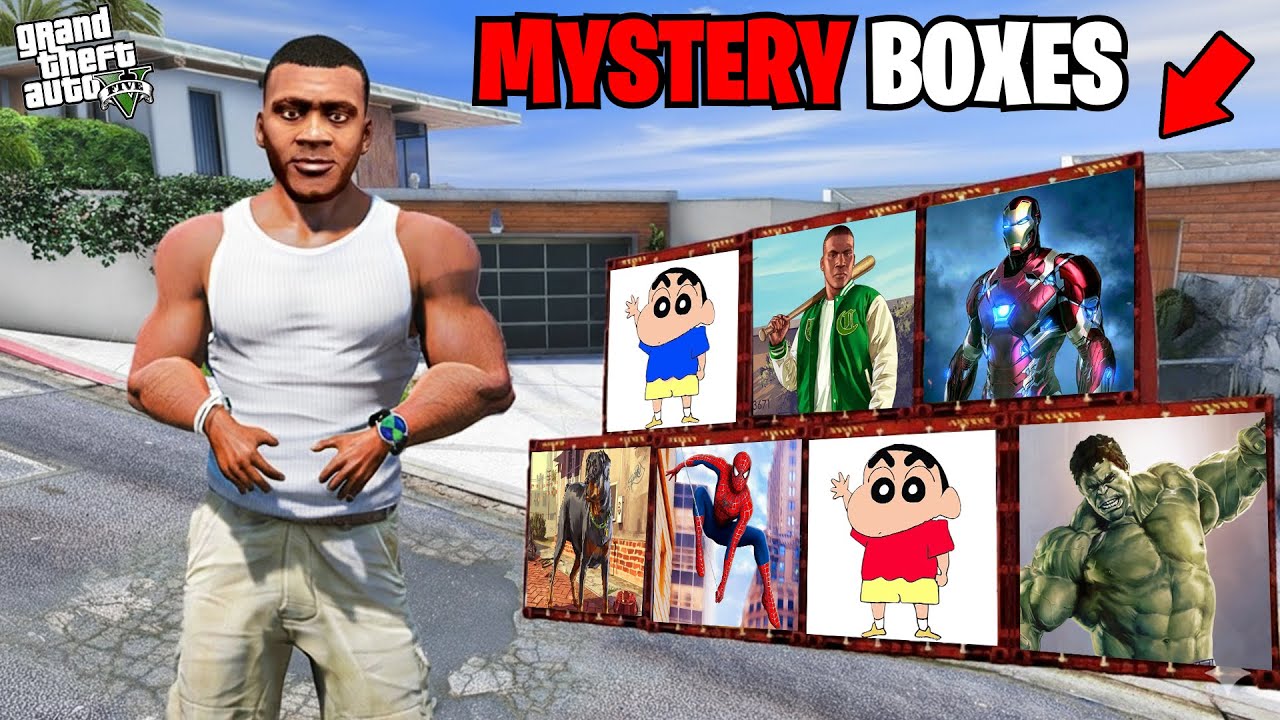 Franklin Opens EVERY MYSTERY CONTAINER in GTA 5