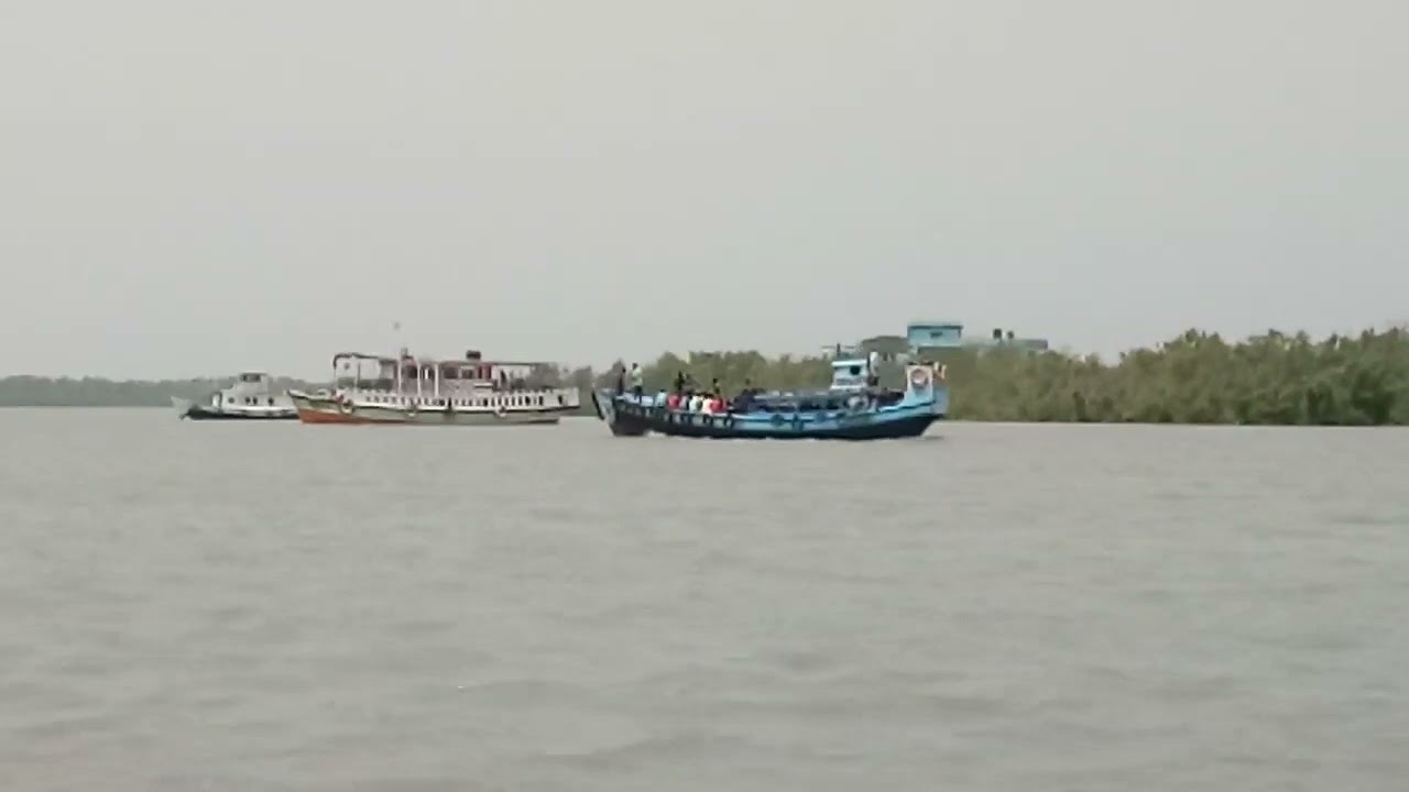 Namkhana Hatania Doania River Footage - No Copyright Free Video for Creators