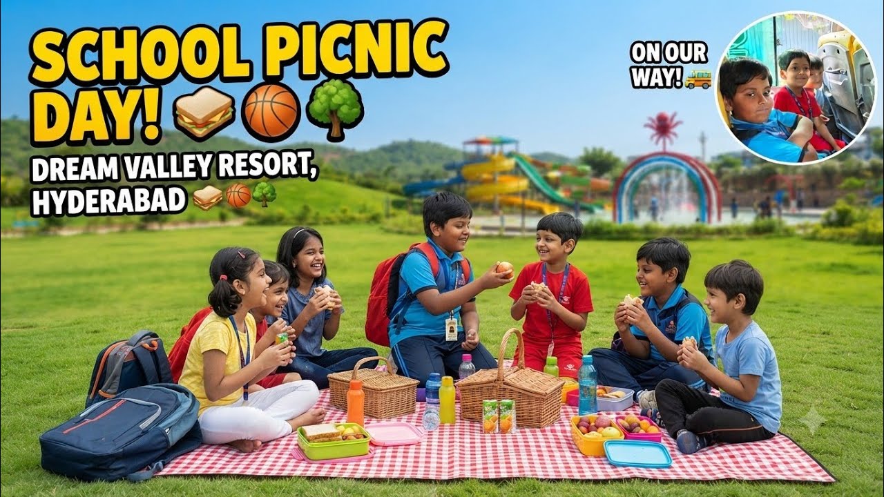 School Picnic Day | Dream valley Resort #DreamValleyResort #resort #hyderabadI