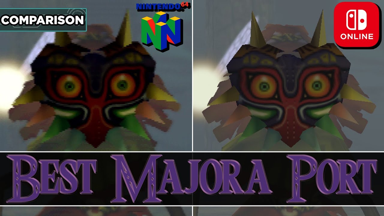 Majora's Mask On Switch Is Phenomenal | N64 vs Switch Comparison
