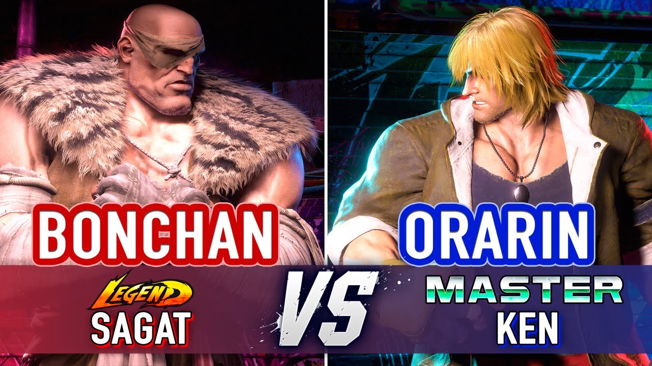 SF6 🤜 Bonchan (Sagat) vs Orarin (Ken) 🤛 Street Fighter 6 High Level Gameplay