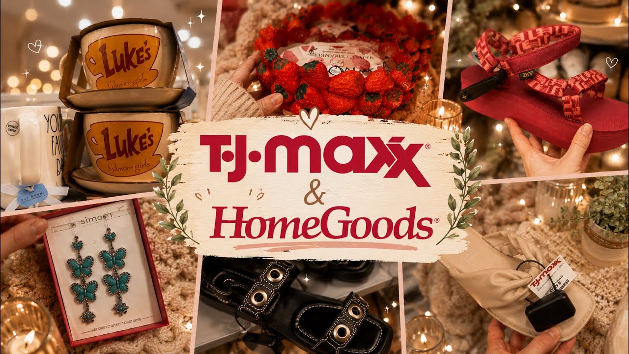 🛍️ T.J. Maxx и HomeGoods | Новинки и выгодные предложения