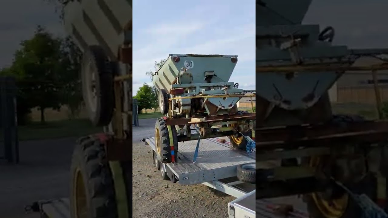 Rozsiewacz do wapna Fortschritt D038A