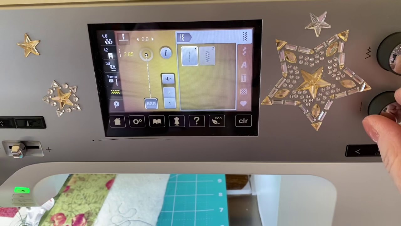 Using The Bernina BSR Tips and Tricks