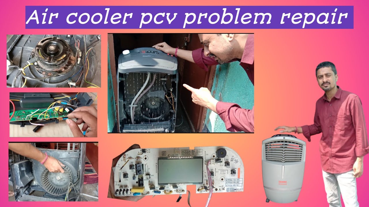 Kharab air cooler repair karen desi jugad. || Usha air cooler pcv problem repair at home in hindi.