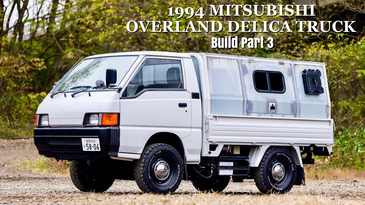 Модификация грузовика Mitsubishi Overland Delica. Часть 3: Установка Rotopax | DELICA своими руками