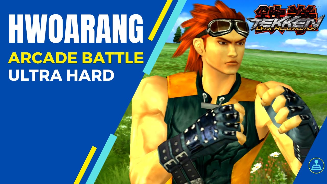 Tekken 5 Dark Resurrection | Hwoarang Arcade Battle | Ultra Hard (PS3)