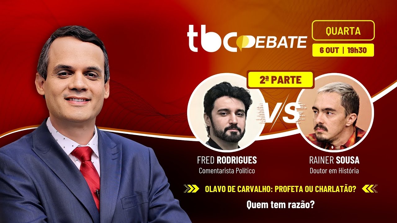 OLAVO DE CARVALHO: PROFETA OU CHARLATÃO? 2ª PARTE | TBC DEBATE | 06/10/2021