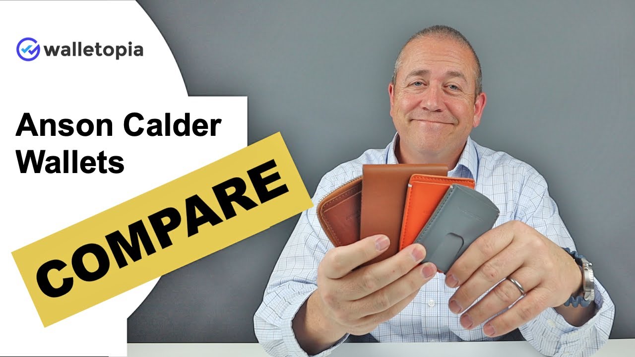 Anson Calder Card Plus, Cash, Billfold and Cash Zipper wallets!