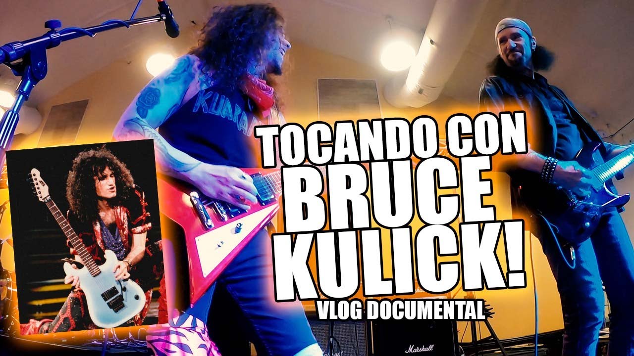 Cumpliendo metas: TOCAR CON BRUCE KULICK (KISS) - VLOG DOCUMENTAL / CHARLIE PARRA