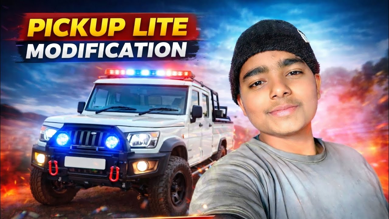 Pickup light modification ll kachalu vlogs 7777