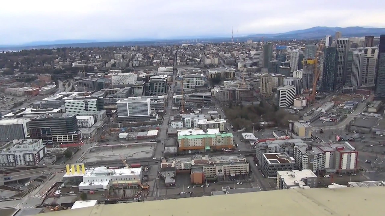 Otis Glass Traction Elevators - Space Needle - Seattle, Washington