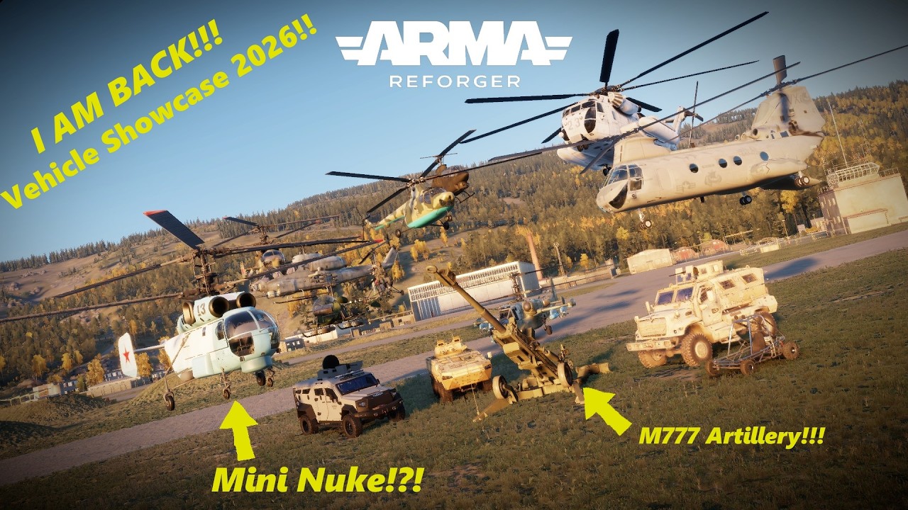 I Am Back! | Vehicle Showcase 2026 |Arma Reforger 