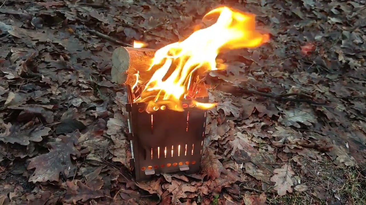 Boundless Voyage Titanium Folding Wood Stove Ti2003C – Perfect for the winter season & beyond