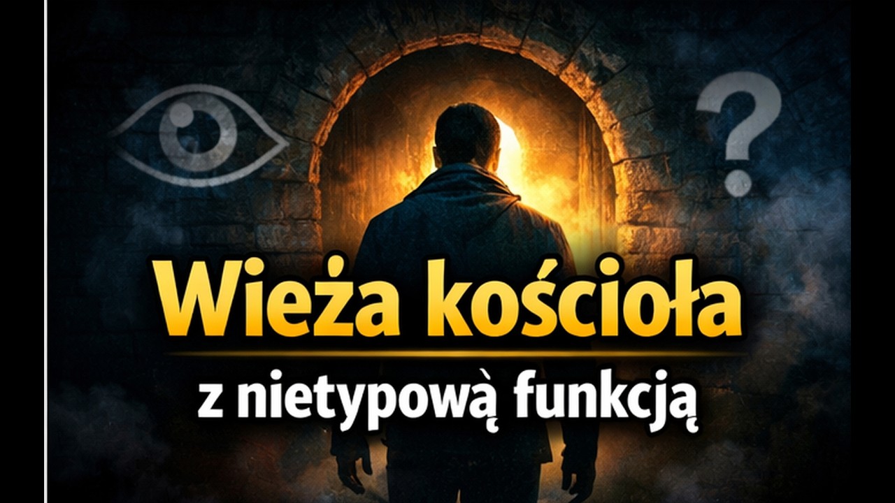Przejazdowa wieża kościoła ze średniowiecza