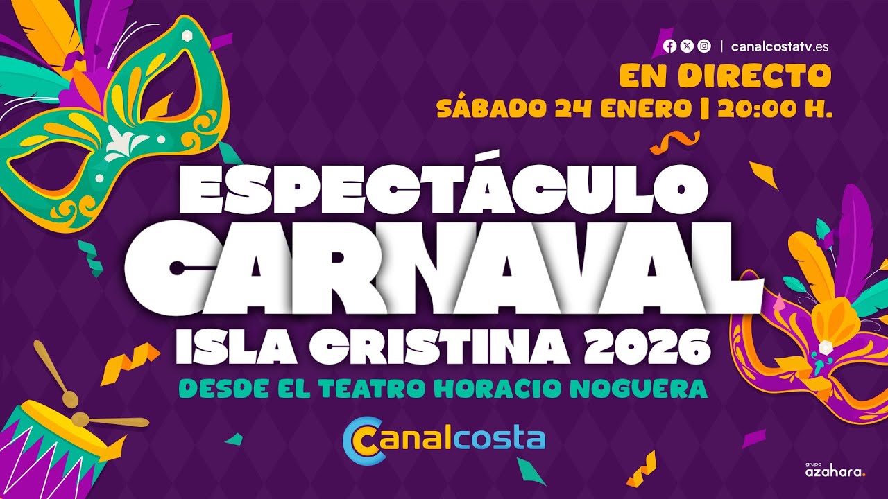 DIRECTO-Gran Show del Carnaval de Isla Cristina