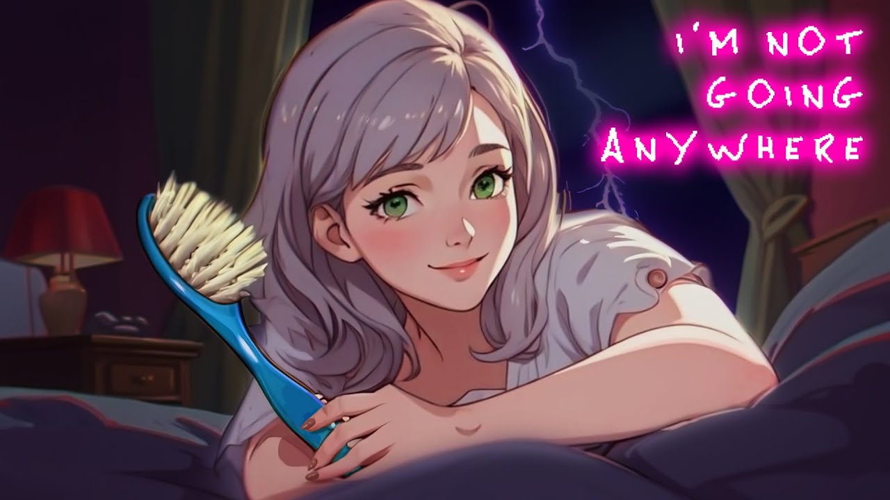 ASMR Breathy Whispers Comfort 🌧️ F4M F4A Audio Ramble 🪮 Hair Brushing Sleep Aid 🐨 Accent