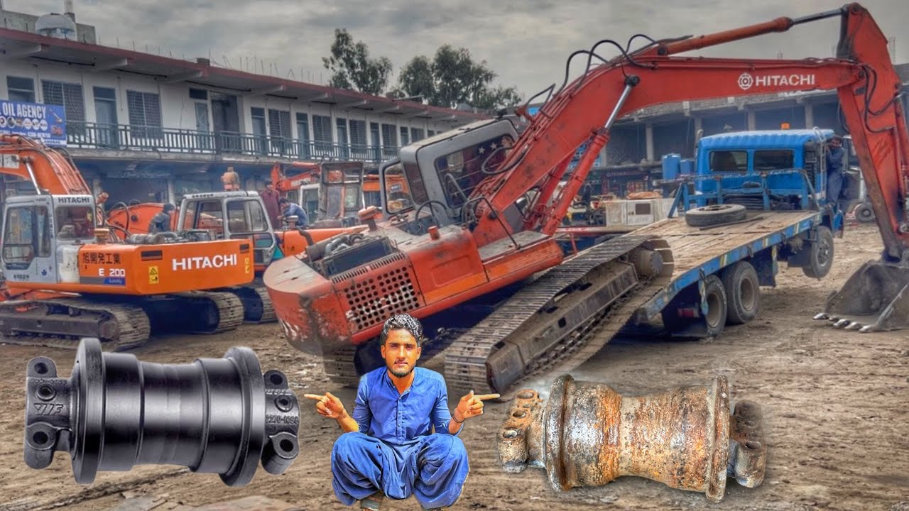 You Ever Seen This Before | Unbelievable Restoration Of Excavator Track Roller 