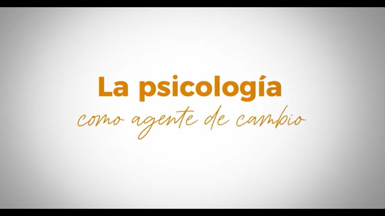 Psicología como agente de cambio. Vídeo corporativo COLEGIO OFICIAL PSICOLOGÍA Andalucía Occidental