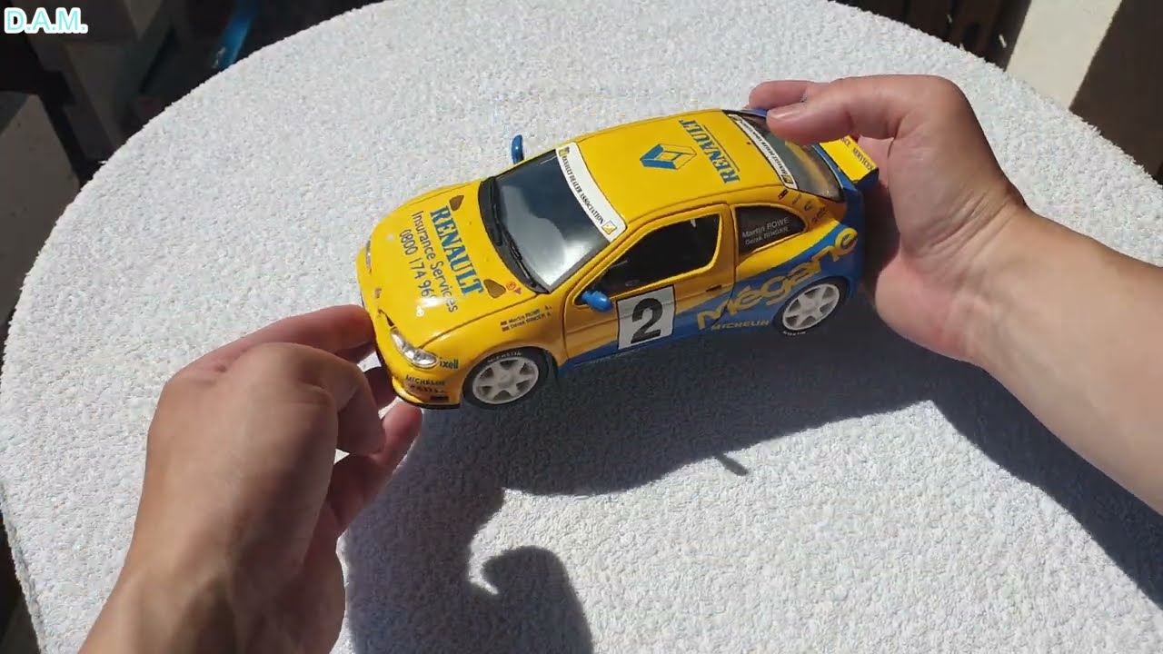 Renault Megane Maxi Nr.2 Anson 1/18