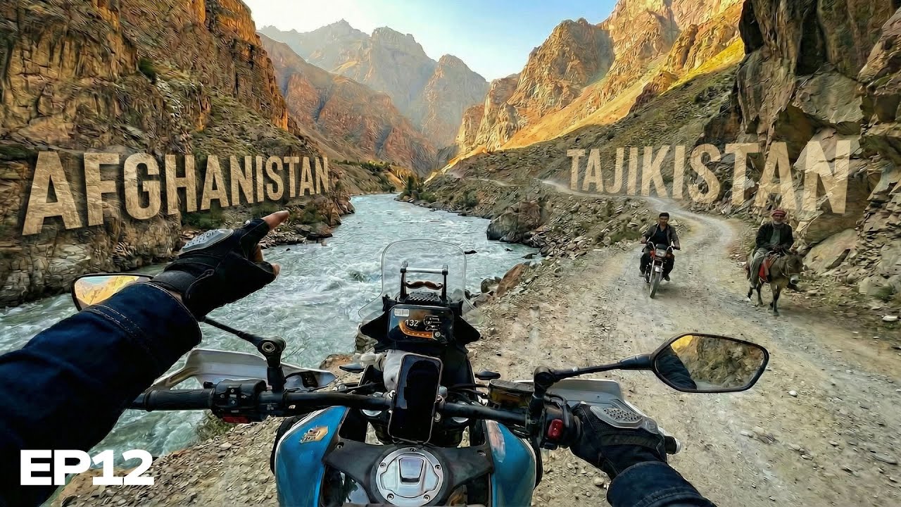 Riding Along the Afghanistan Border | End of the Pamir Highway (Ep 12)