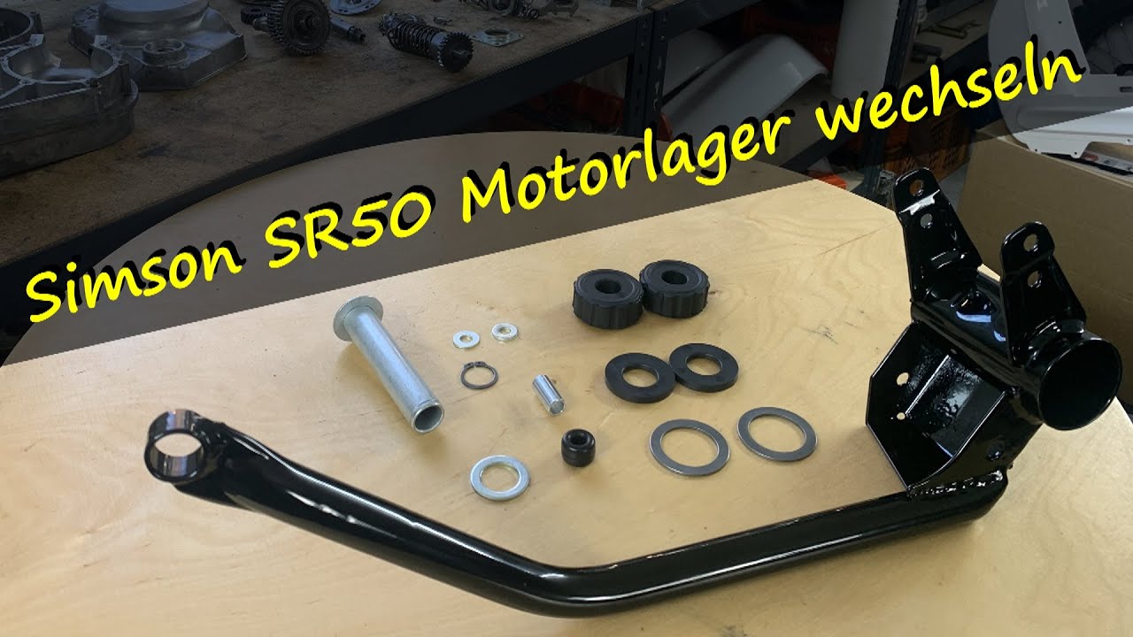 Simson SR50 Motorlager erneuern // Simson SR50 Projekt // Teil 6 // Vlog