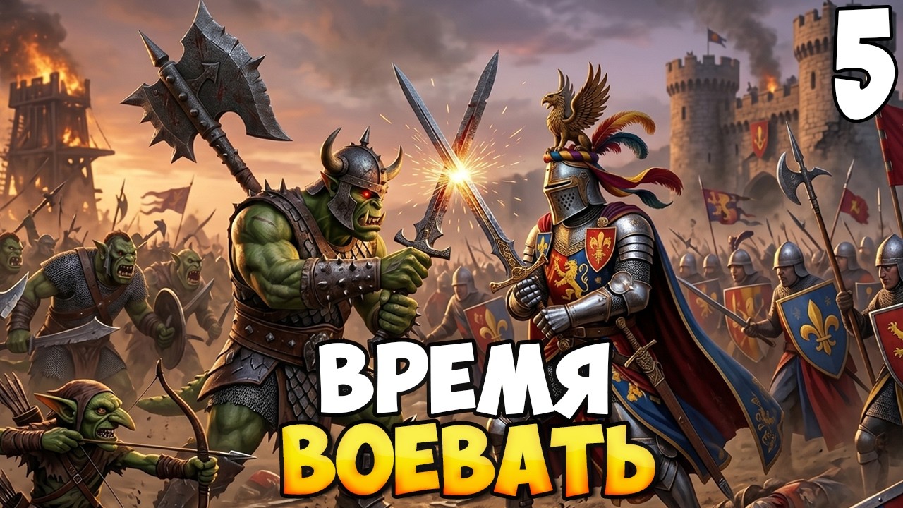 200 ЗЕЛЕНОКОЖИХ ИДУТ В БОЙ ➤ Mount & Blade 2: Bannerlord #5