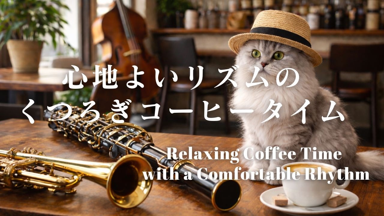心地よいリズムのくつろぎコーヒータイム❘Relaxing Coffee Time with a Comfortable Rhythm|カフェBGM