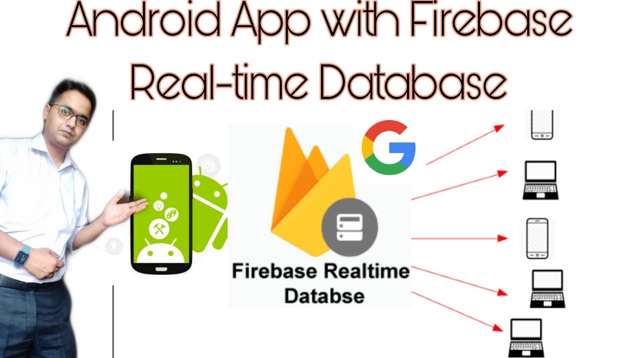 Make your first android App with Database in 10 minutes #realtime database firebase
