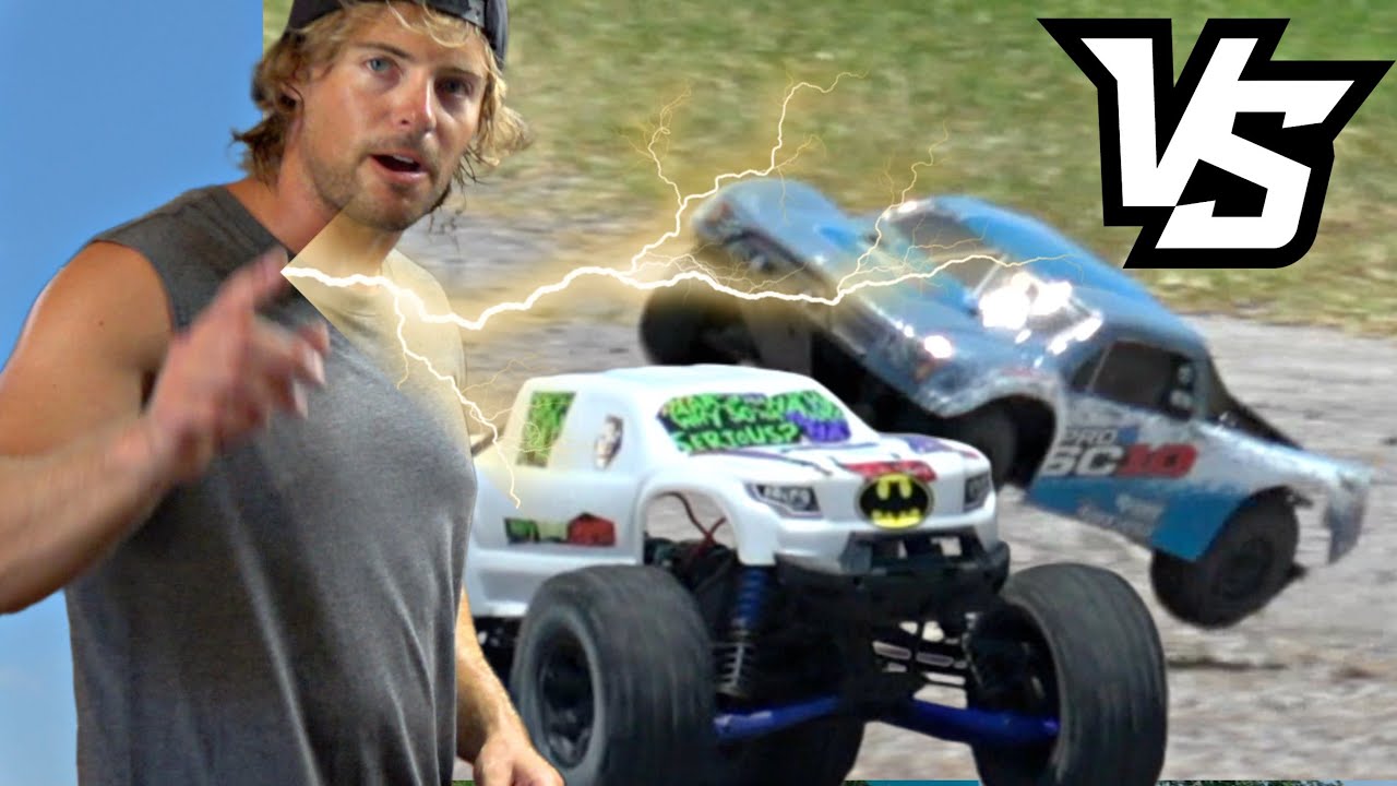 Xmaxx VS SC10 Round 2!