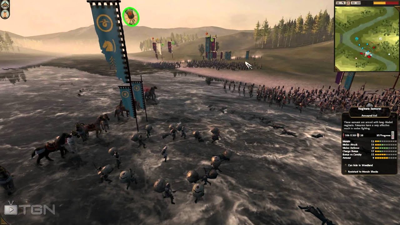 Total War Shogun 2 HD Online Commentary Battle 92